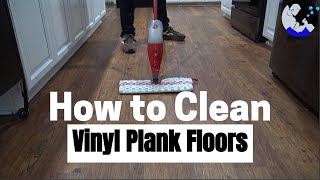 How To Clean Vinyl Plank Floors [upl. by Ylla747]