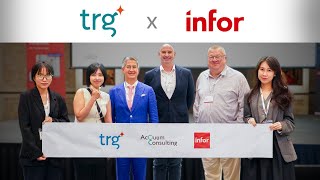 A day with TRG x INFOR  Partner Conference 2024 [upl. by Ahsinad]