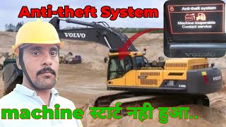 How to fix Volvo EC480DL Antitheft Issue without Using computer scaner  anti theft code Excavator [upl. by Klarika]