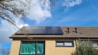 10 Jinko405wp zonnepanelen plaatsen op Evo Apsystems 3fasen aansluiten meterkast Kar showen en TIPS [upl. by Nnaj399]