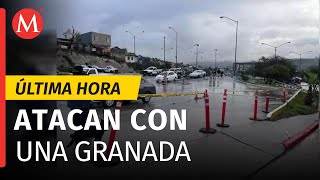 Lanzan granada a Subdelegación Policial en Tijuana BC [upl. by Tteve]