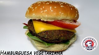 Hamburguesa vegetariana y no vegana [upl. by Azzil]