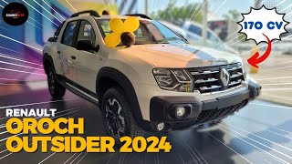 Renault Oroch Outsider 2024  A PickUp compacta MAIS POTENTE DA CATEGORIA [upl. by Brunelle]