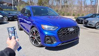 2021 Audi SQ5 Premium Plus Start Up Exhaust Test Drive and Review [upl. by Strage]