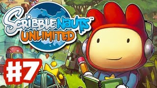 Scribblenauts Unlimited  Gameplay Walkthrough Part 7  Under Line PC Wii U 3DS [upl. by Rekab414]