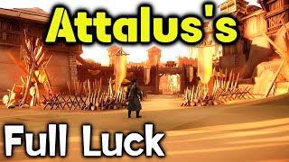 Attaluss Foundry att chest run  MAX LUCK  New World [upl. by Assirahc]