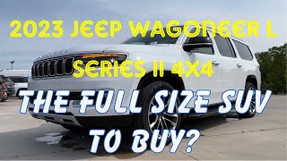 2023 Jeep Wagoneer L Series II [upl. by Yelmene]