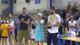 Le Frontignan Thau Handball rend hommage à Branko Karabatic [upl. by Wyon487]