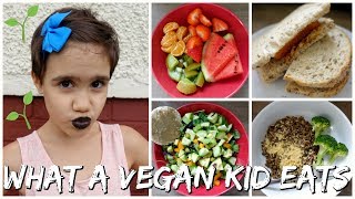 WHAT A 9 YEAR OLD VEGAN KID EATS IN A DAY ELSIE🌟 [upl. by Jezreel]