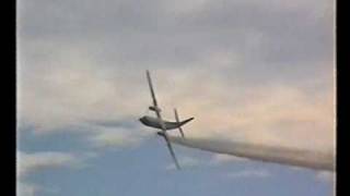 Dutch air force Fokker F27 Display Leuchars 90s [upl. by Sondra]