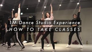 How To Take Classes at 1Million Dance Studio  My Experiences Turn on CC [upl. by Nylasoj]