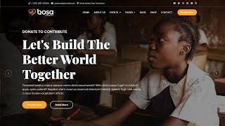 How to Make Website for Church Mosque Religious Organization Charity NGO with WordPress amp Bosa [upl. by Lambert]