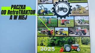 RetroTRAKTOR Kalendarz 2025 z Traktorami Agrojanusz  przegląd poszczególnych miesięcy [upl. by Eniretak]