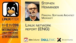 Stephen Hemminger quotLinux network reportquot ENG [upl. by Asteria]