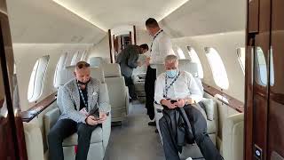 Private Jet Tour Challenger 650  Million  Bombardier Challenger 650  SNA Aviation World [upl. by Miner]