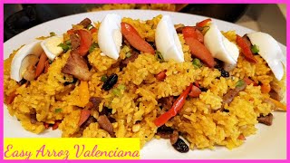 VALENCIANA RECIPE  Easy Arroz Valenciana ni Abyang [upl. by Enohs]