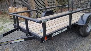 Review 2241 lbs Payload Capacity Landscape Trailer by Karavan 2021MY [upl. by Brita]