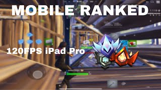 What an iPad PRO Player Looks Like… 120FPS Ranked Gameplay [upl. by Wiburg]