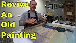 How to Oil Out a Painting Using Gamsol and Galkyd [upl. by Bodrogi921]