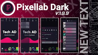 Pixellab Dark  Pixellab Pink  Pixellab Dark Mod Apk  Tech AD [upl. by Nikaniki]