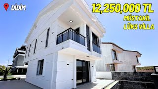 Tam Müstakil Akıllı Sistem Havuzlu Lüks Villa  Didim Emlak 24042024 [upl. by Anawd]