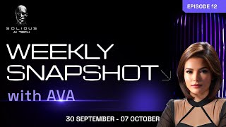 AI Tech Weekly Snapshot with AVA  October 7 [upl. by Seuqramed]