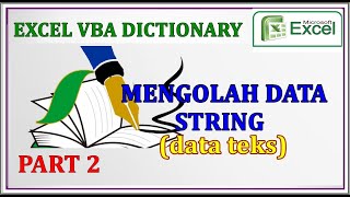 STRING DATA CELLS  MANIPULASI PISAH DAN GABUNG TEXT [upl. by Schiffman369]