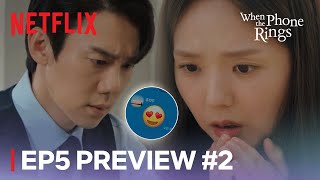 EP 5 PRE Heejoo accidentally sends a heart emoji  When the Phone Rings  Netflix ENG SUB [upl. by Yks]