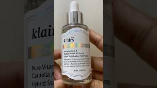 Klairs vitmin C serum review dryskin sensitiveskin vitaminc [upl. by Sidnarb]