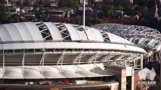 Adelaide Oval time lapse  from start to finish [upl. by Adiaroz]