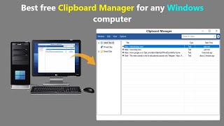 Best free Clipboard Manager for any Windows computer [upl. by Letram565]