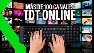 VER TDT ONLINE CIENTOS DE CANALES EN TU PC [upl. by Aihsel63]