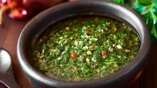 CHIMICHURRI CASERO FACIL [upl. by Natan261]