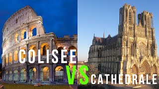 PAGANISME Vs CATHOLICISME  le Colisée et la Cathédrale [upl. by Yecies]