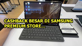 HARGA HANDPHONE DI SAMSUNG PREMIUM STORE [upl. by Assenab]