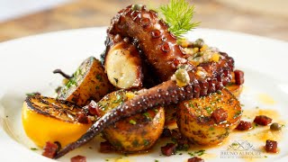 Grilled Spanish Octopus – Bruno Albouze [upl. by Crystal]