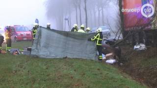 Dode bij aanrijding op N18 Heelweg [upl. by Yboc]