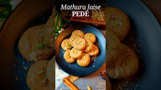 Peda  Mathura Peda  Mathura Pede  Peda Recipe  मथुरा के पेड़े  How to make Peda  shorts [upl. by Joab393]