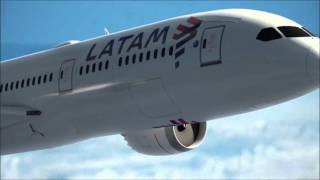 Adiós LAN y TAM nueva imagen y librea LATAM Airlines [upl. by Alyahs265]