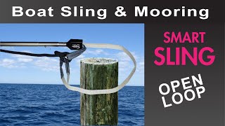 Scrubbis Sling for easy mooring on a pillar or post [upl. by Latihs]