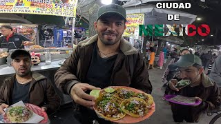 Comida callejera en la Ciudad de México mexico extranjero tacos comidamexicana [upl. by Aihsoek]