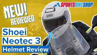 Shoei Neotec 3 flipfront motorcycle helmet review  Sportsbikeshop [upl. by Curson]