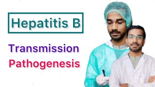 Hepatitis B  Transmission  Pathogenesis [upl. by Trula]