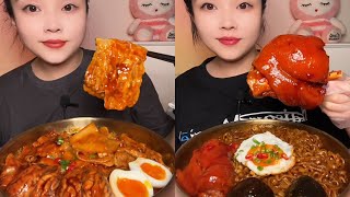 ASMR MUKBANG EP 1137 KOREAN EATING SHOW EATING SPICY FOOD CHALLENGE 😱 ASMR SPICY SEAFOOD [upl. by Otsirave]