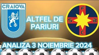 Craiova vs Fcsb pariuri si pronosticuri SuperLiga cota 300 Biletul zilei cota 10 cota 5 si cota 3 [upl. by Magnolia]