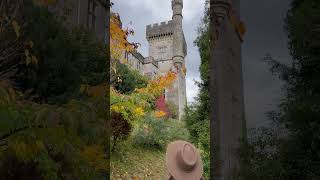 Autumn at Lismore castle 🏰🍂 autumn castle ireland visitireland autumnwalk irish fairytales [upl. by Otnas664]