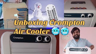 Crompton Air Cooler Crompton 45 L Air Cooler ACGCSurebreeze Pac 45 kannada blogger cooler [upl. by Aiyram305]