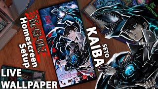 YuGiOh  Seto Kaiba  Live Wallpaper amp Android setup  Customize your Homescreen  EP81 [upl. by Philbo827]