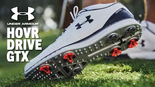 Under Armour HOVR Drive GTX Golf Shoes FEATURES [upl. by Ginder975]