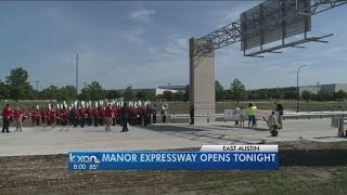 Manor Expressway now open for traffic [upl. by Eillak]